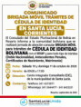 Brigada móvil de atención consular en Santa Lucía